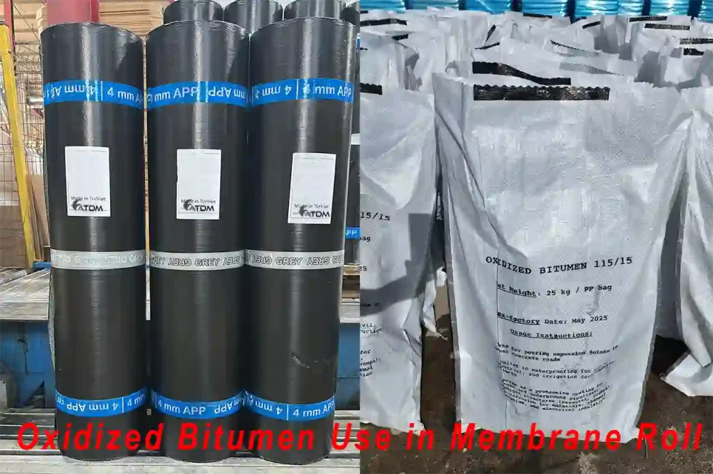 Oxidized-Bitumen-Use-in-Membrane-Roll