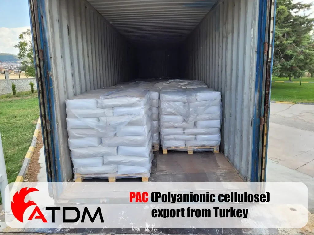 Polyanionic cellulose export from Turkey
