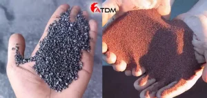 Garnet Sand vs Copper Slag Blasting ATDM